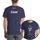 Fan White Print Unisex T-Shirt