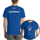 Audience White Print Unisex T-Shirt