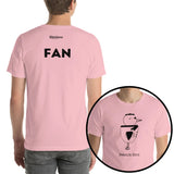 Fan Black Print Unisex T-Shirt